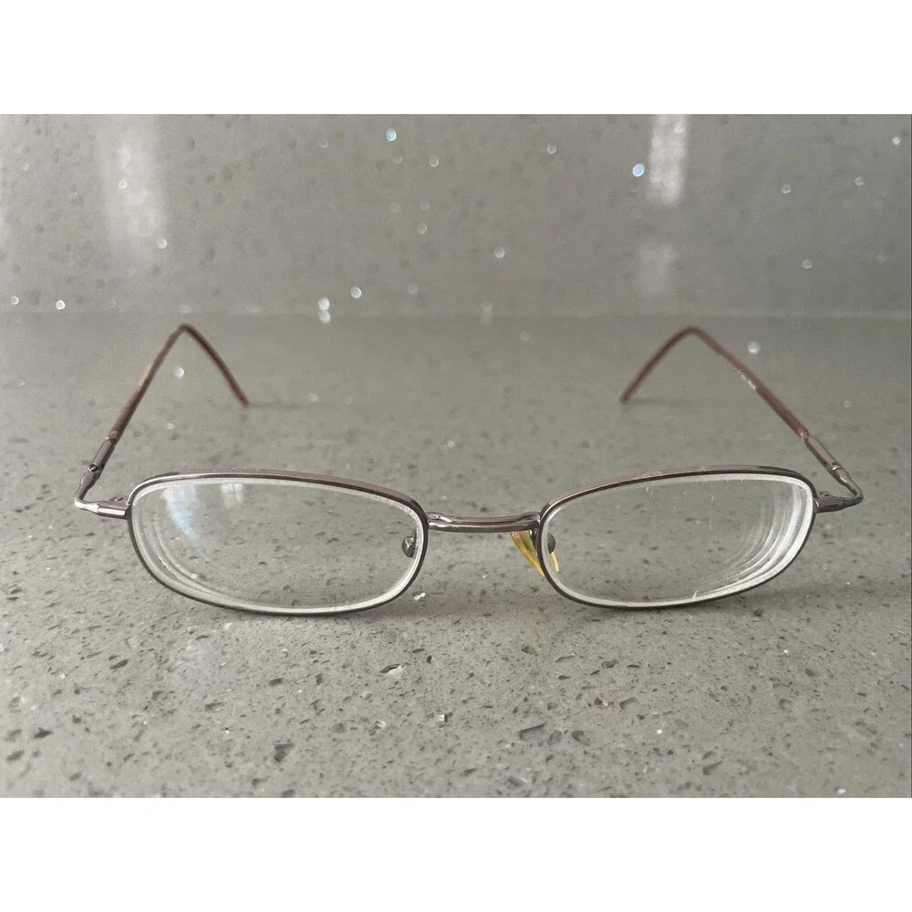 Eyeglasses Frames ONLY Tribeca 207 50-18-145 Shiny Brown Full Rim